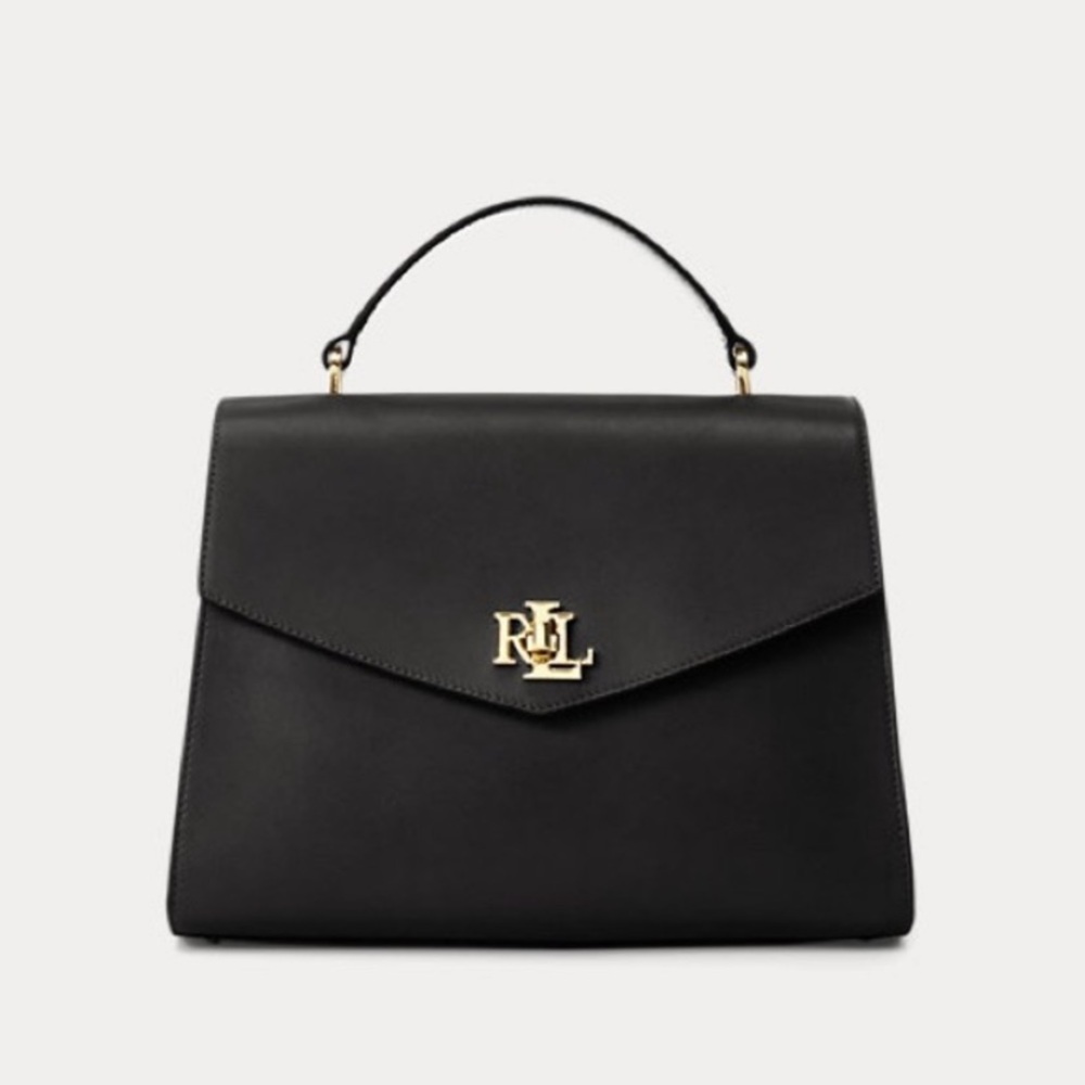 Ralph Lauren Black Satchel Bag